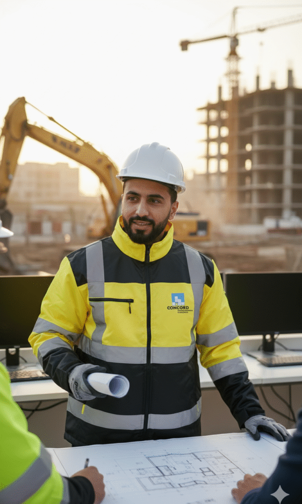 جاكت مبطن مع شرائط عاكسة | لورد يونيفورم