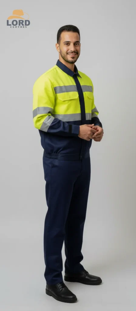 زي موحد للعمال | يونيفورم عمال عالي الجوده مزود بشرائط عاكسه 