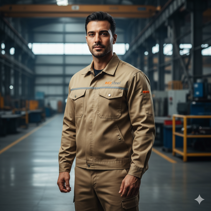 زي موحد يحمي العمال من بيئات العمل الخطرة 