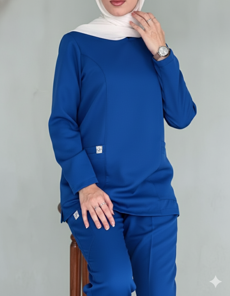 سكراب طبي نسائي للمحجبات | modest-scrubs