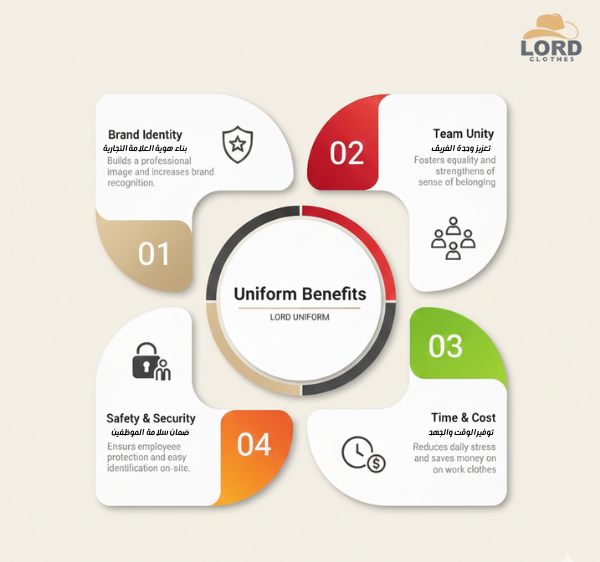 4 فوائد الزي الموحد للموظفين والشركات | لورد يونيفورم