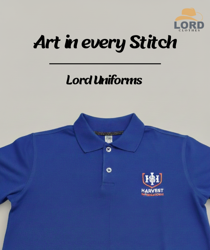 Men's Polo T-Shirt | Lord Uniforms
طباعة شعار على الملابس